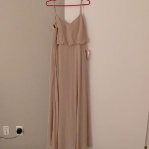 Birdy Grey Gwennie Taupe Bridesmaid Dress - NEW
